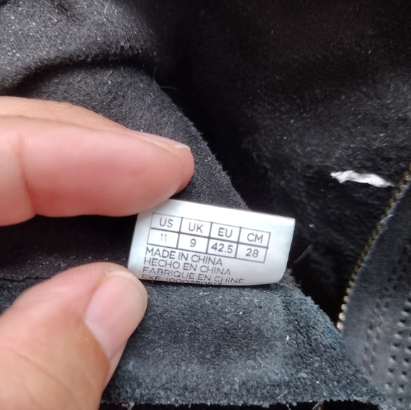 Toms ‘Lunata’ Black Suede Ankle Boots Women's‎ Size 11 - Picture 10 of 10